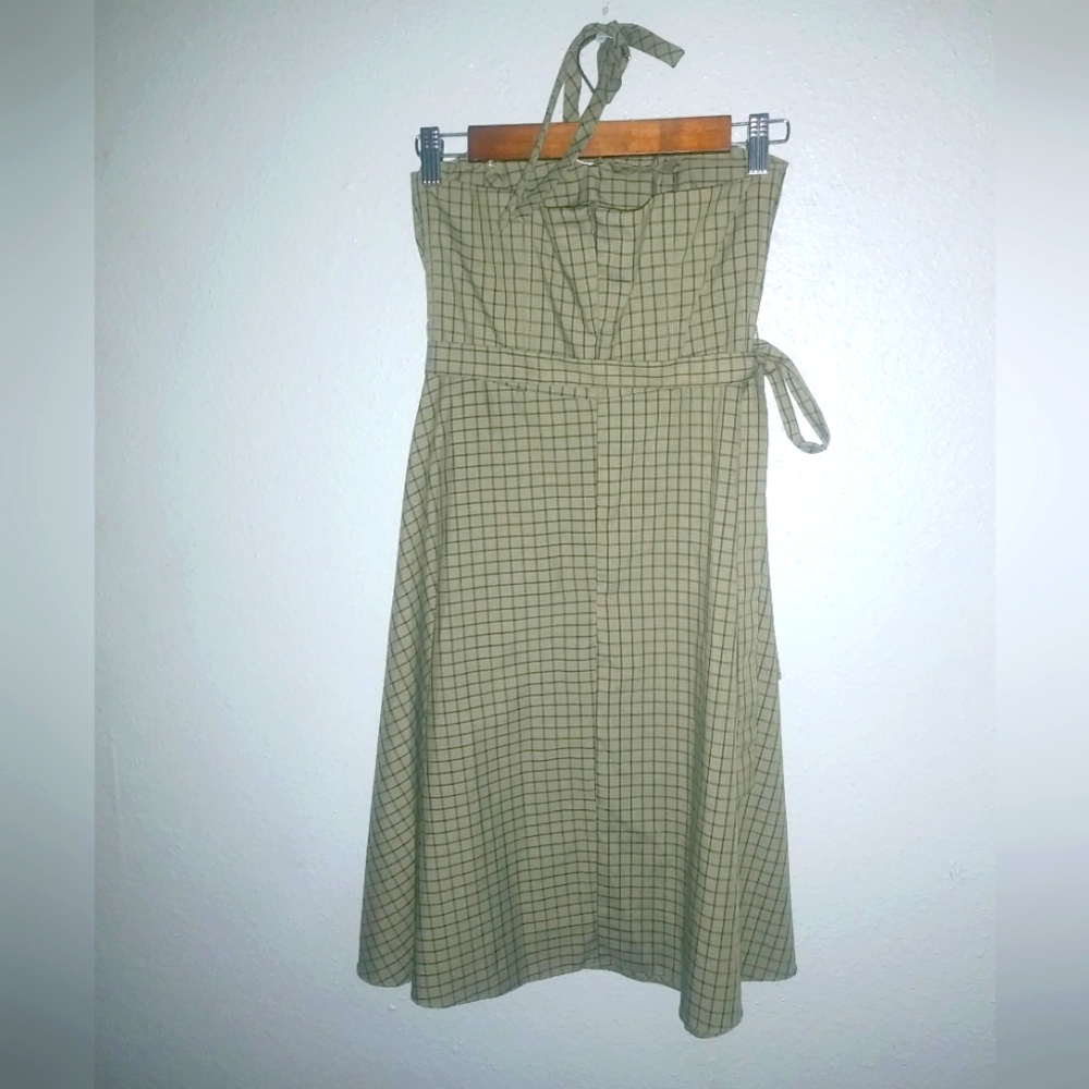 Kimono Atilier de Manille S Sleeveless Fit Flair Summer Tailored Look Dress